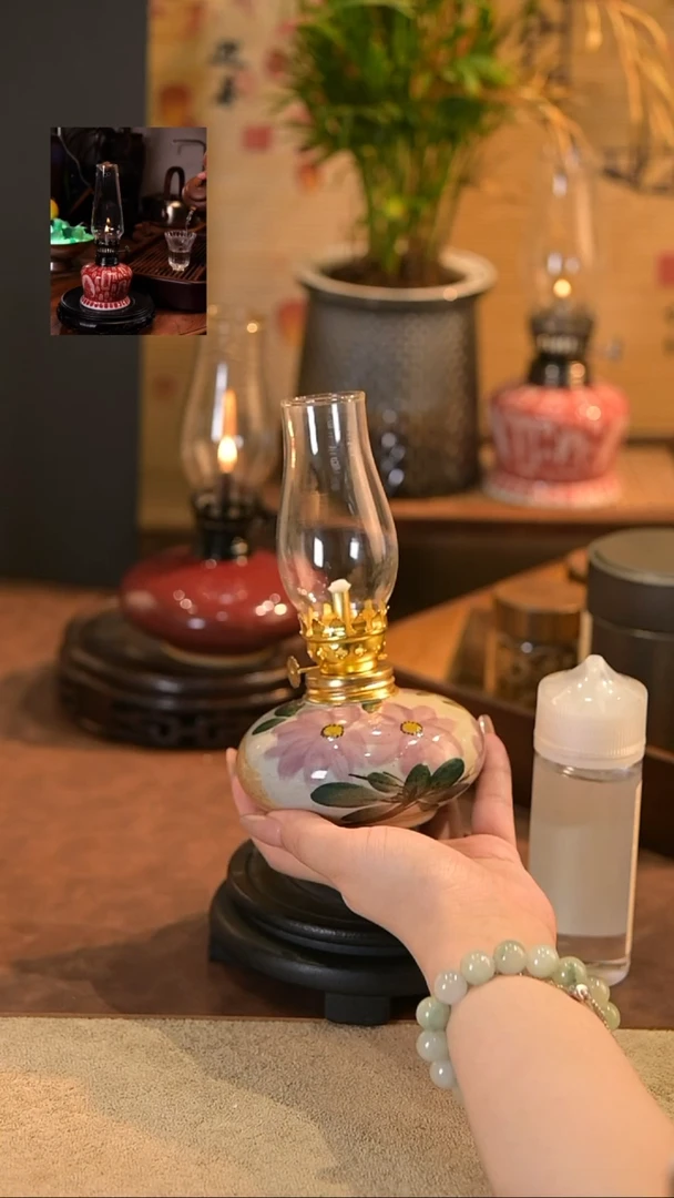 陶瓷景德镇陶瓷香薰灯摆件