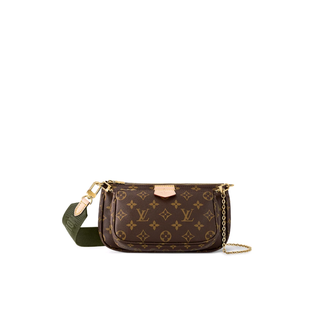 95新 LouisVuitton/路易威登 LV芯片款五合一 单肩女包 13423792