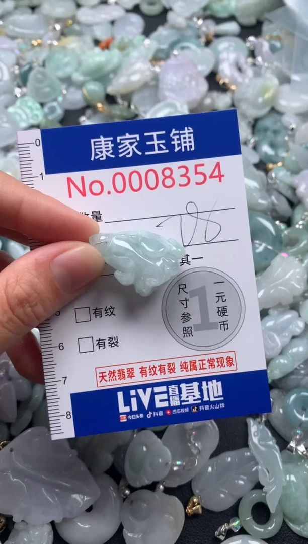 颈饰未镶嵌翡翠8354