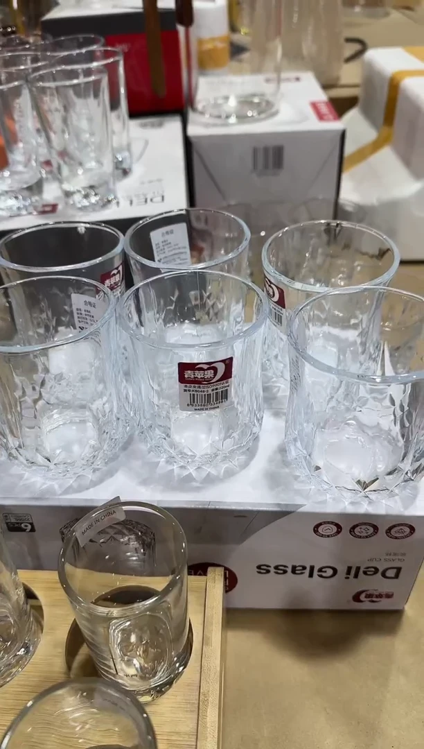 【闪购商品】水晶玻璃无盖款青苹果闪购价*6