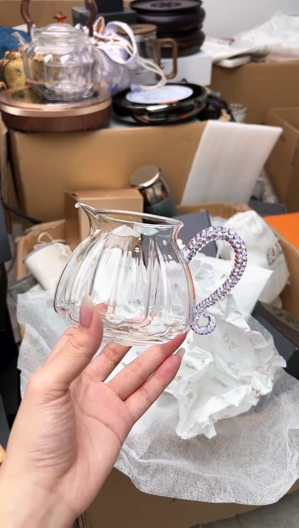 禾墨清莲茶海浅紫色