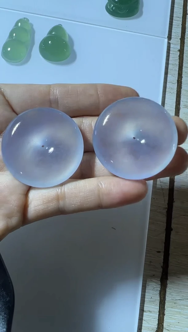 未镶嵌定制翡翠扣子