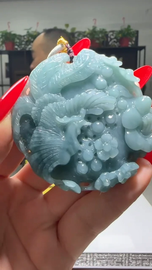 【闪购商品】翡翠颈饰未镶嵌天然翡翠A货吊坠