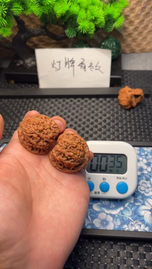 文玩核桃把件寧满天星