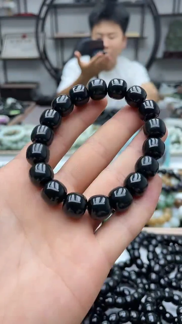 手串未镶嵌和田玉新疆塔青12老型