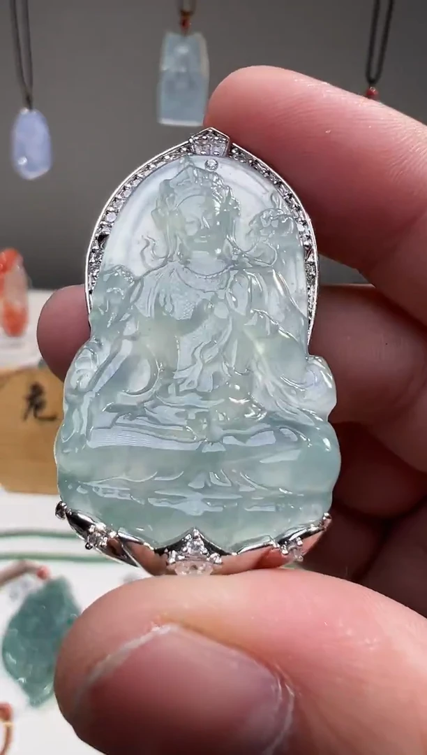 吊坠(不含链)未镶嵌翡翠度母