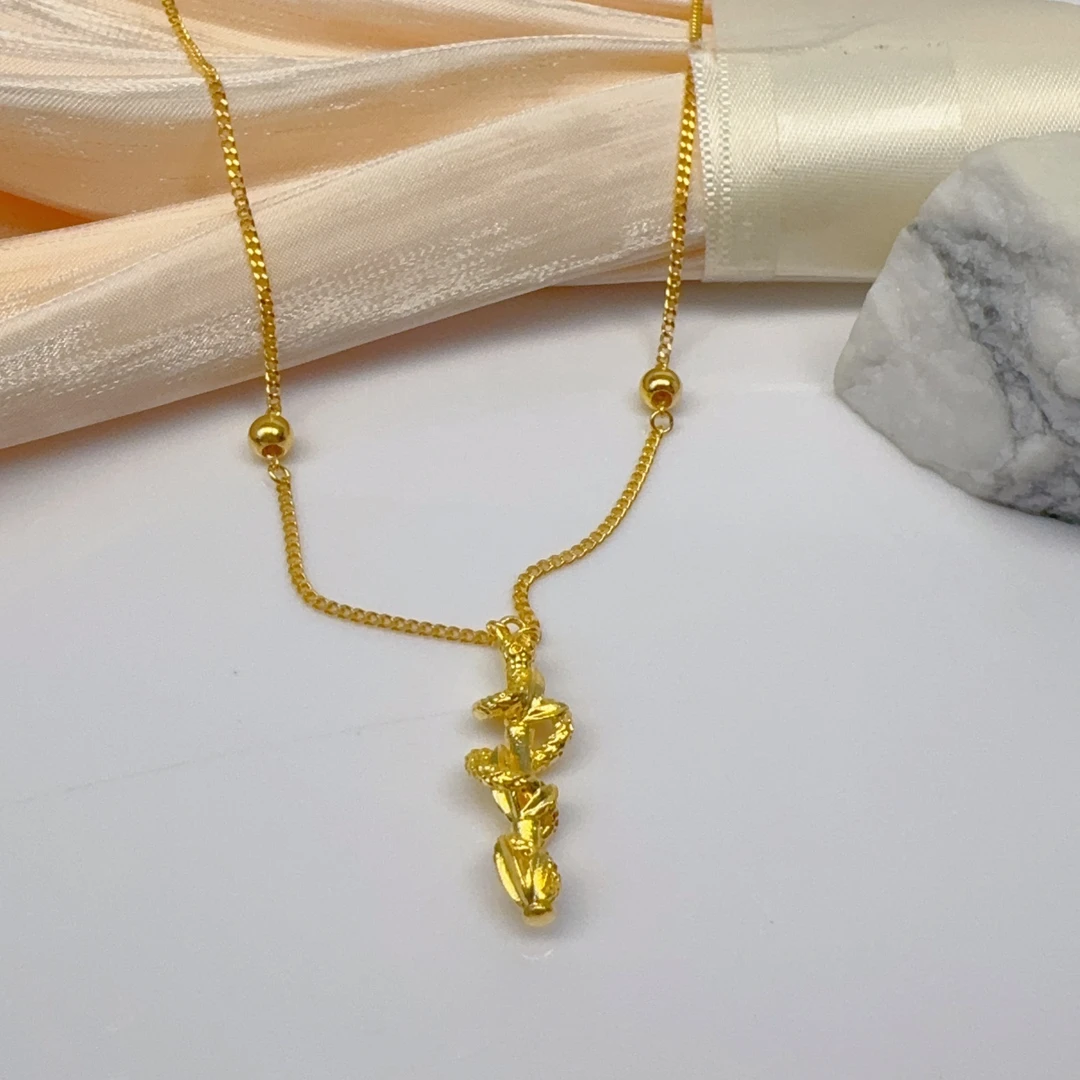 《小糖姐珠宝上新》足金黄金9999 灵蛇套链 时尚 经典