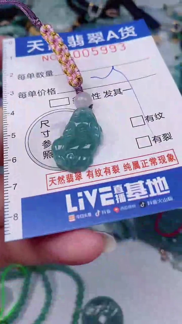 翡翠未镶嵌颈饰00005993