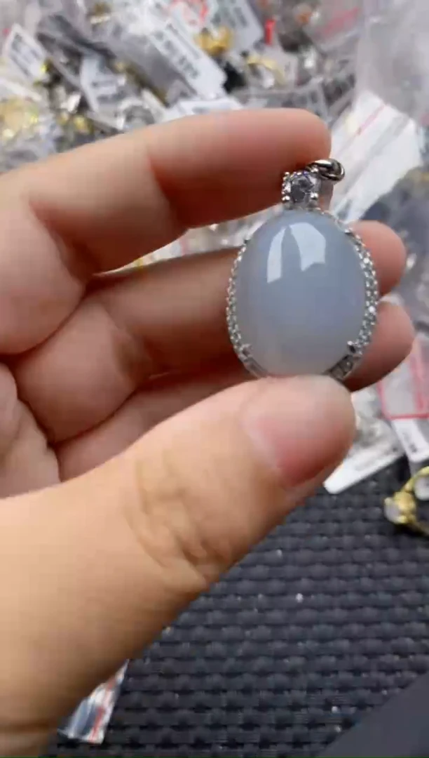 翡翠戒指银S925镶嵌1111       9