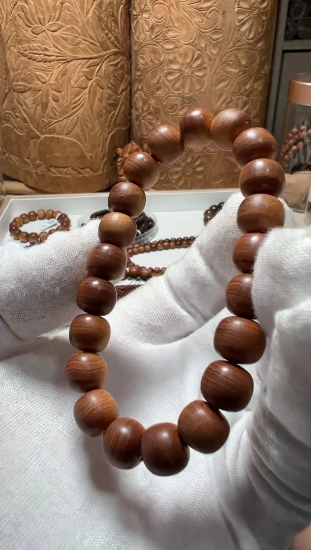 【闪购商品】檀香木手串/手链老山檀香9/10焦糖