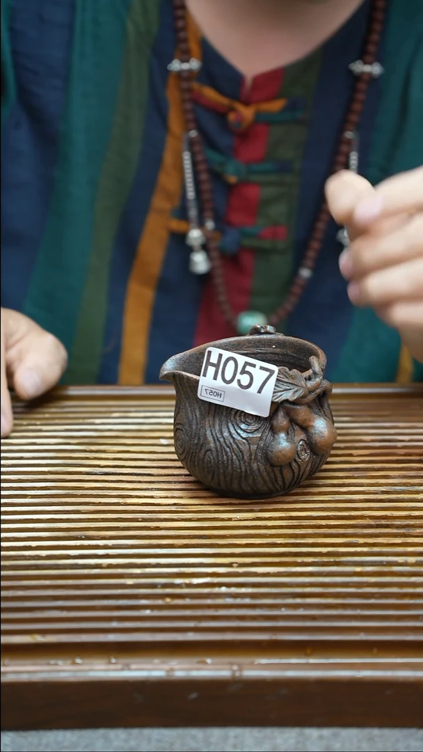 万古烧粗陶手工茶具