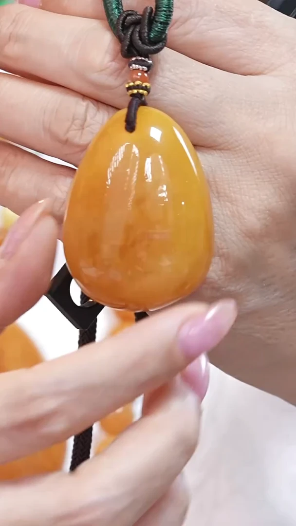 蜜蜡颈饰未镶嵌6159天然蜜蜡珠宝奇石云端妖孽全部保真