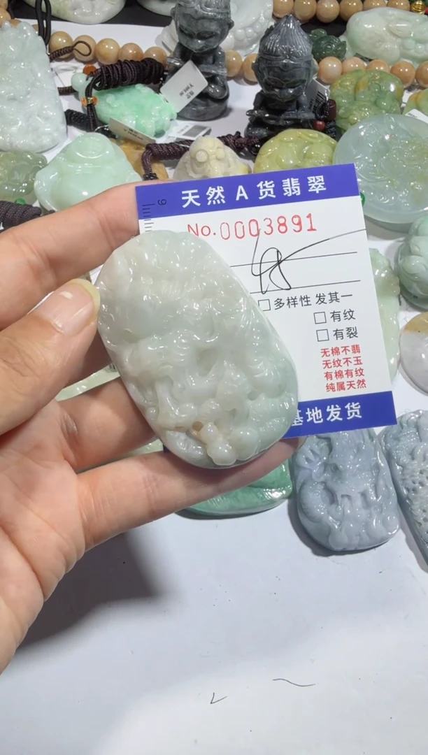 【闪购商品】翡翠颈饰未镶嵌00003891