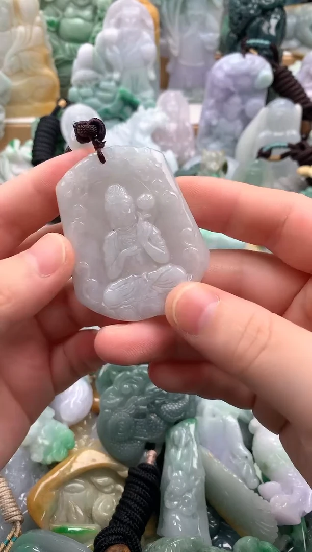 吊坠(不含链)未镶嵌翡翠1