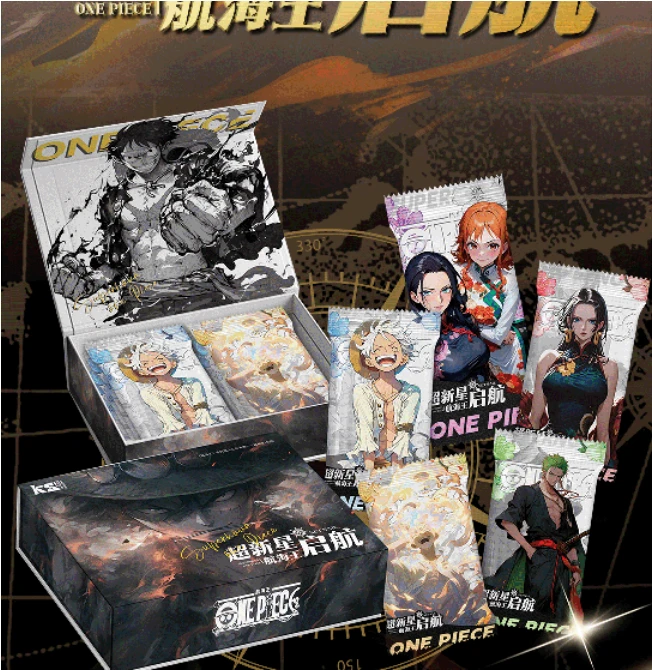 【叠叠】卡聖海贼第一弹航海王动漫卡牌主播代拆收藏式卡牌