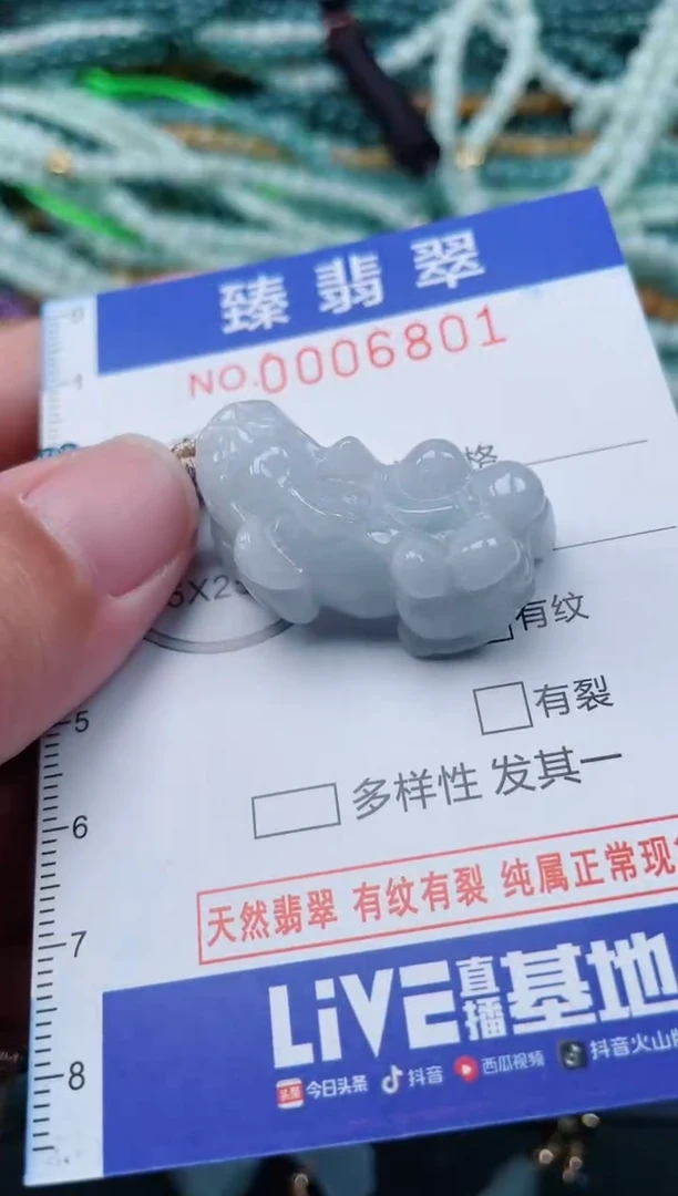 颈饰未镶嵌翡翠.0006801