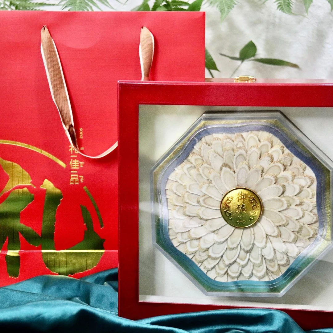 精选花旗参片100g礼盒装，送长辈大气