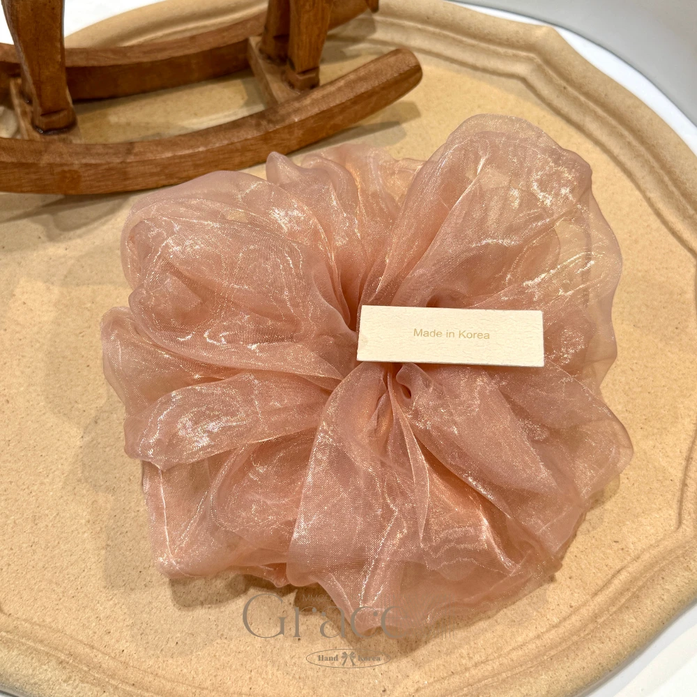 「闪闪系列-亮亮圈」韩国25四季百搭发绳发圈肠圈丸子头