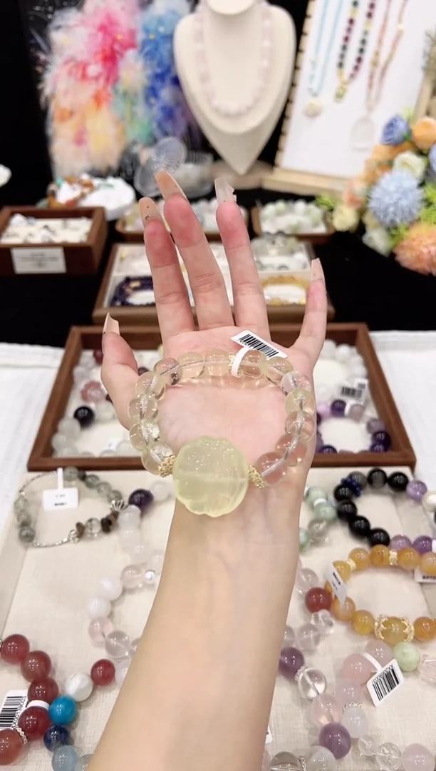 水晶手链未镶嵌天然水晶 多样性发货发其一 颜色微差