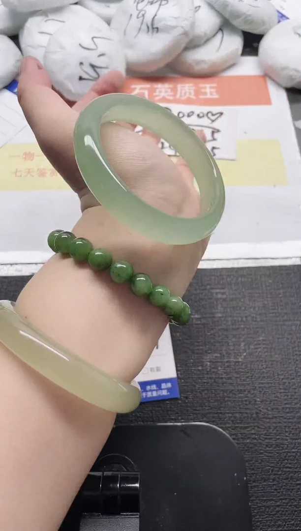 未镶嵌手镯石英质玉43-59