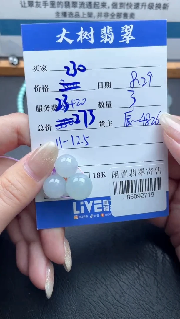 颈饰未镶嵌翡翠多人-85092719