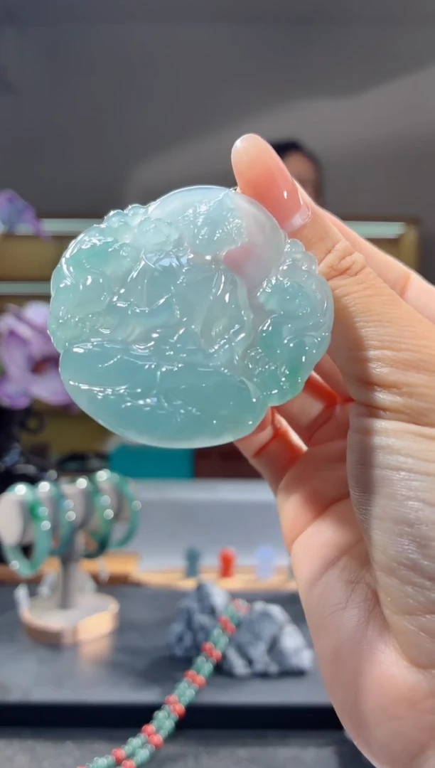 吊坠(不含链)未镶嵌翡翠度母