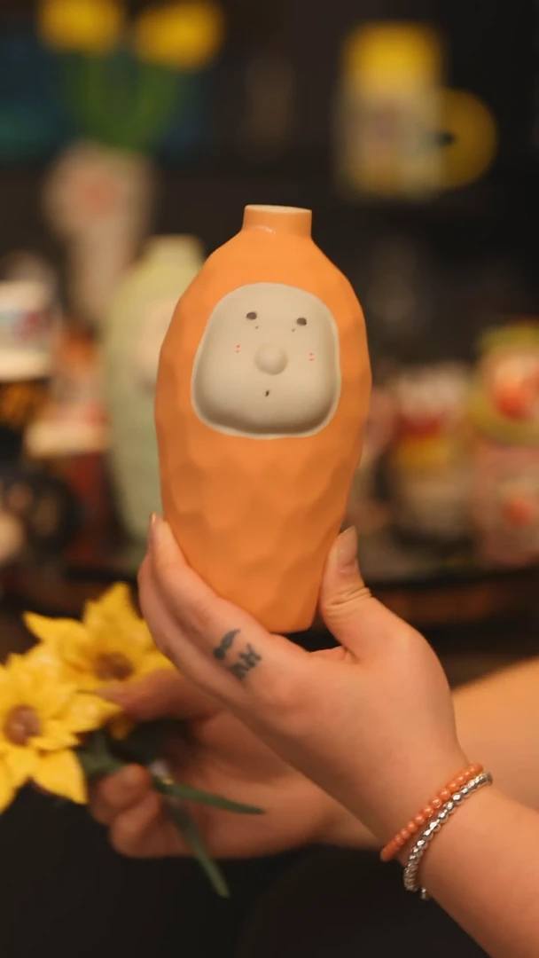 【闪购商品】摆件景德镇釉下彩绘设计师款陶瓷