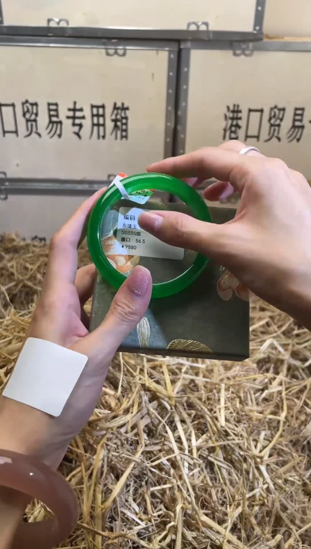 未镶嵌手镯石英质玉N9360
