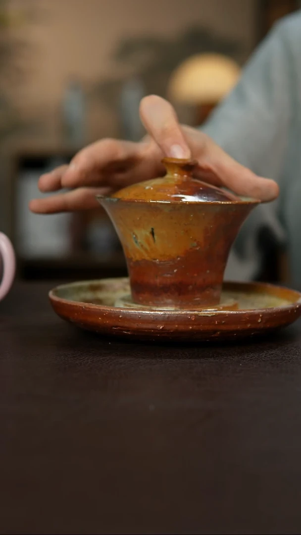 杯景德镇陶瓷杯碗柴烧瑕疵