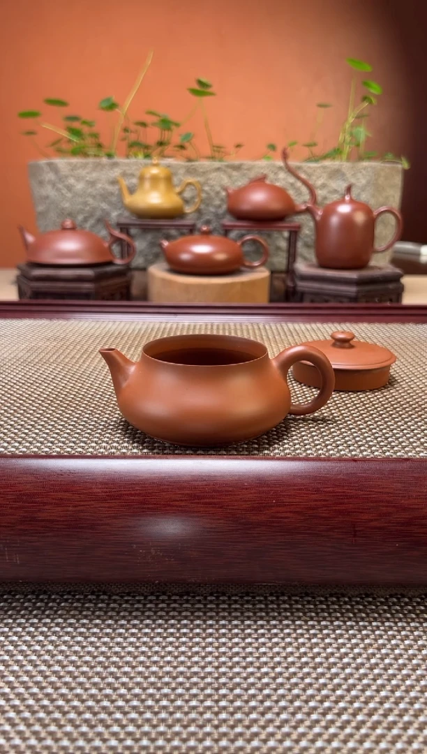 茶壶紫砂超薄胎明炉纯手工 LZ01