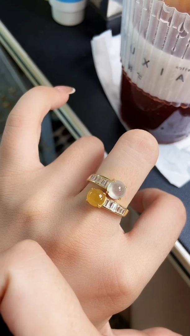 银S925镶嵌戒指翡翠21