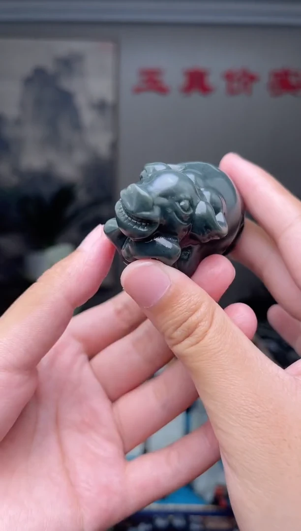 和田玉未镶嵌挂件1