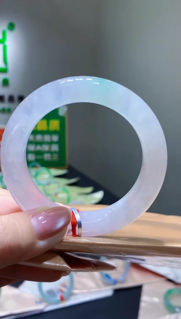 未镶嵌手镯翡翠f173天然缅甸A货翡翠57正圈总价42万定金2万拆单