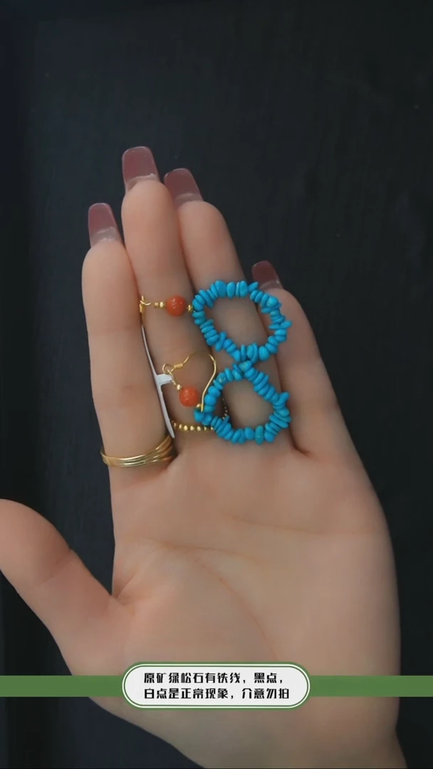 【闪购商品】南红玛瑙耳环银S925镶嵌发货一件