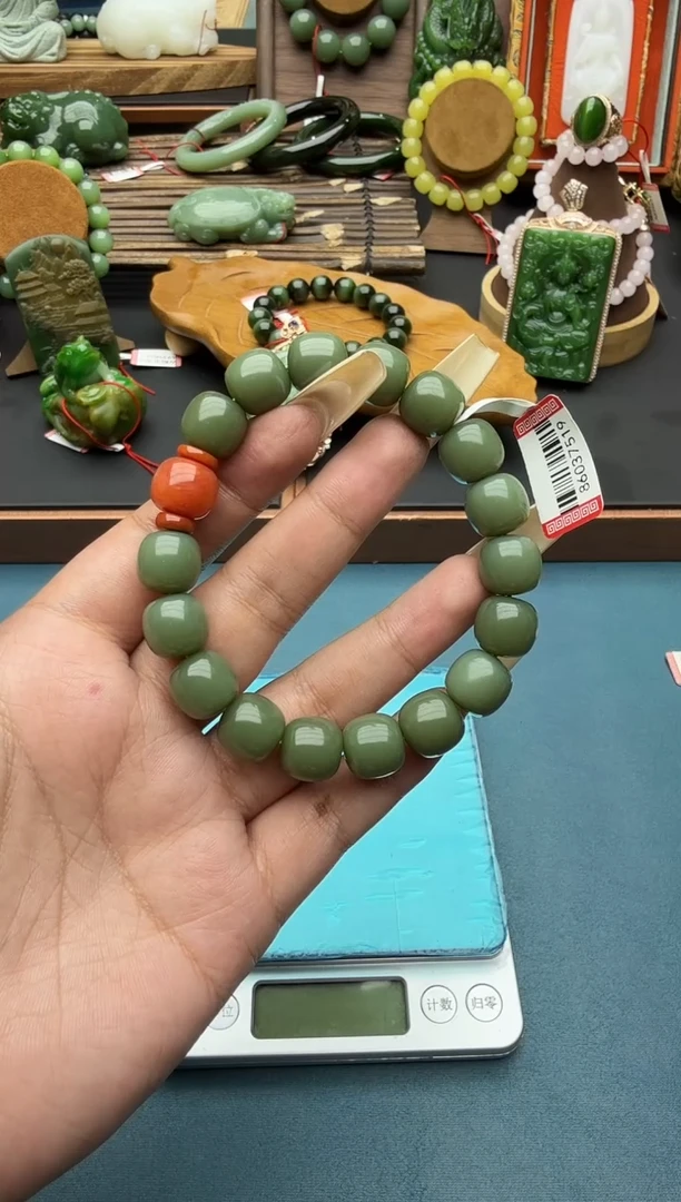 未镶嵌手串和田玉bycl
