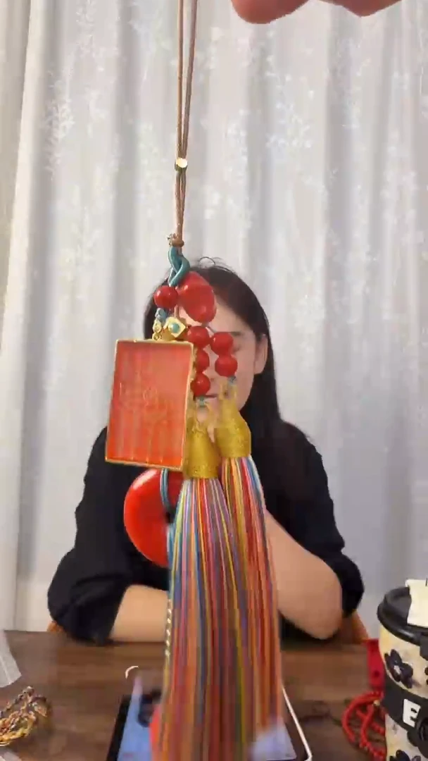 吊坠无条书-热贡纯手绘唐卡