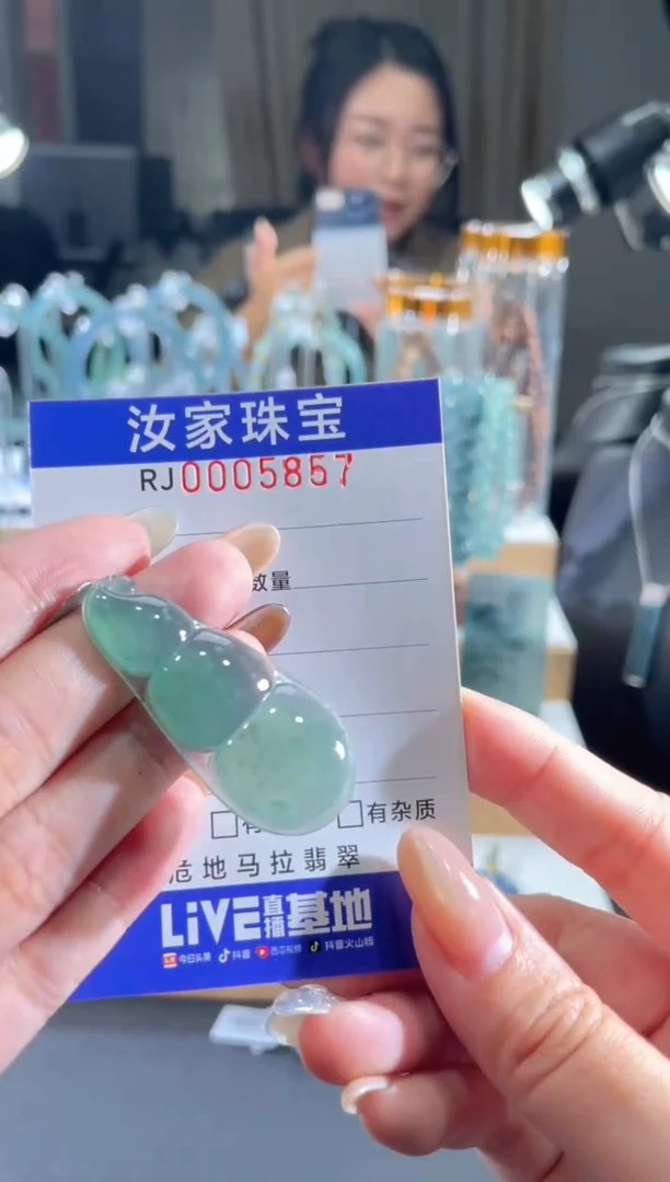 未镶嵌挂件翡翠5867