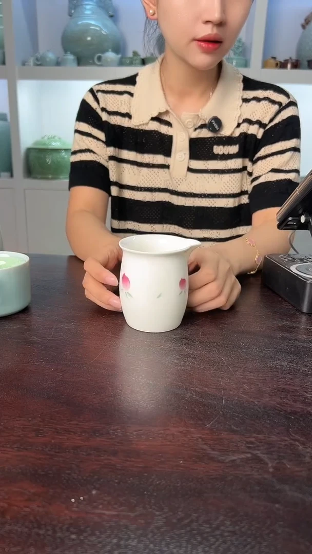 龙泉云间青瓷小米茶器
