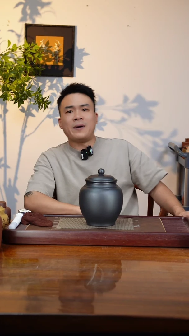 宜兴原矿紫砂茶叶罐