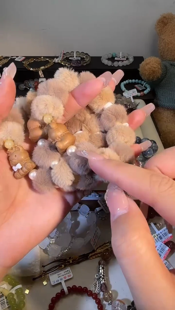 未镶嵌手串拼合珍珠（马贝珠）k485多样性发货一件