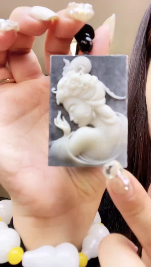 颈饰未镶嵌和田玉多样性随机发一