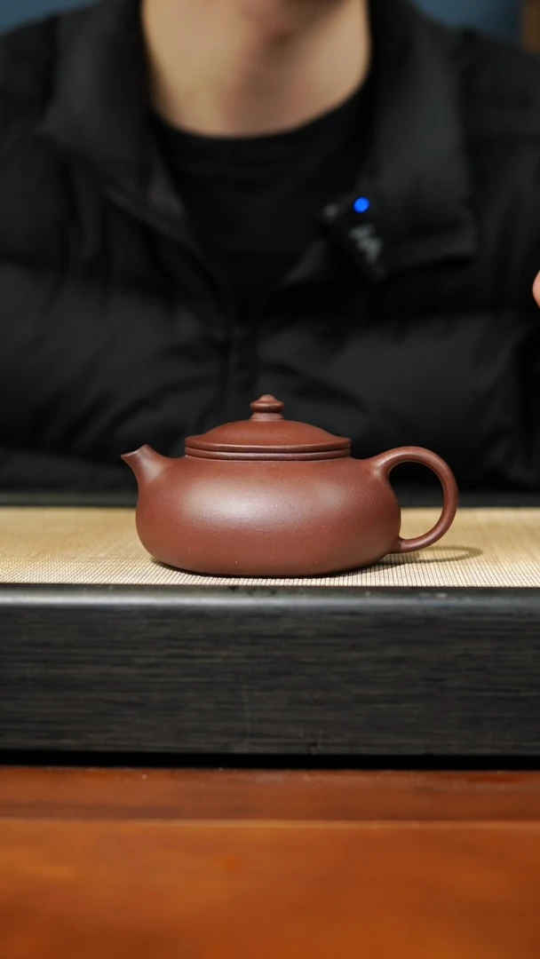 【闪购商品】紫砂茶壶底槽清寒江，140cc