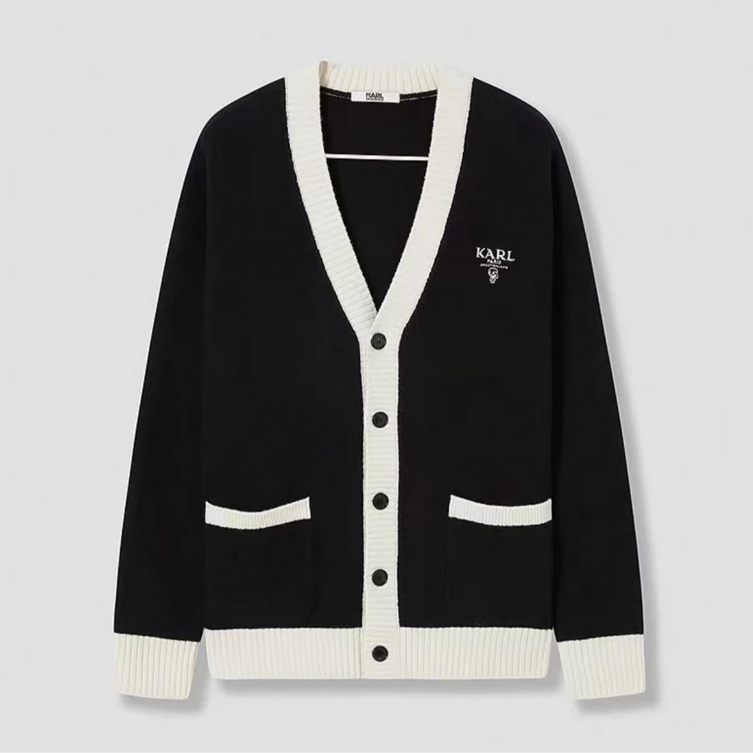 【官方男装】KARL LAGERFELD卡尔拉格斐25款羊毛针织衫1K1D70202270