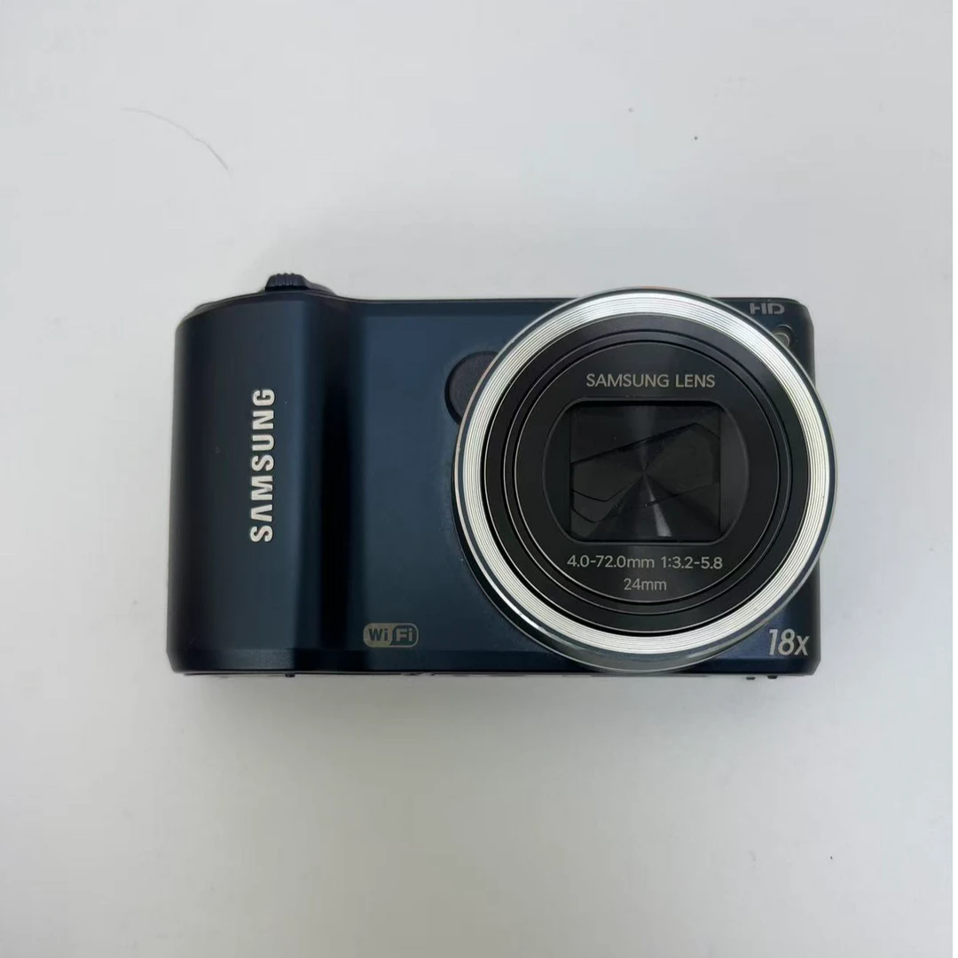 9新 Samsung/三星 WB200F 1400万像素18倍变焦Wi-Fi传图人像柔白