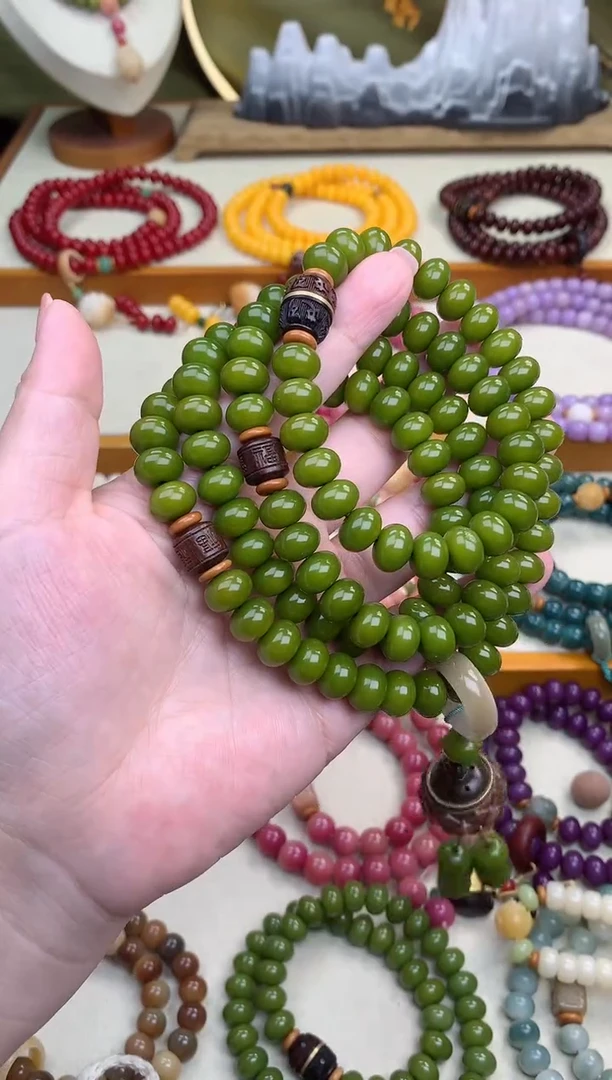 【闪购商品】白玉菩提手串四季常青