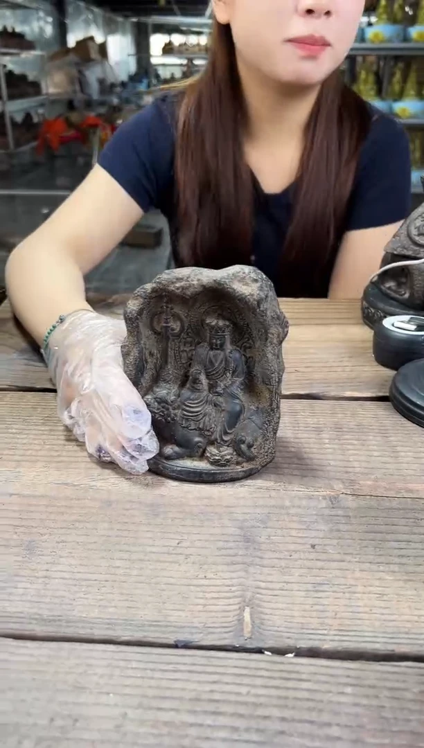 陶土【火山泥】地藏王摆件