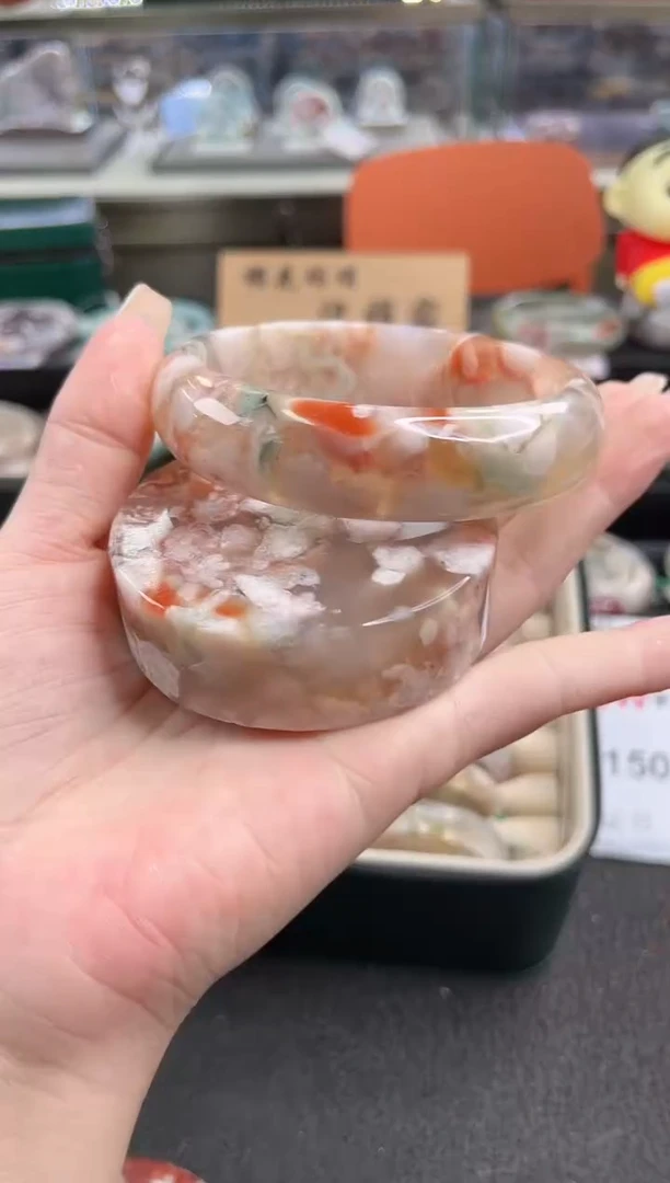 未镶嵌手镯石英质玉67圈口（赠品镯心）S988362