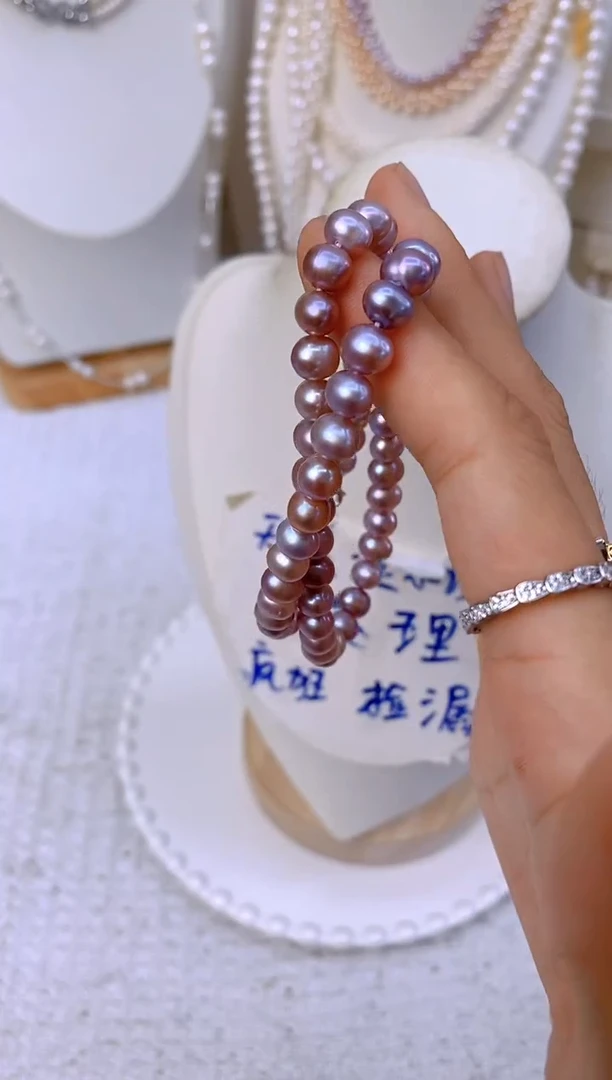 颈饰未镶嵌淡水珍珠07C