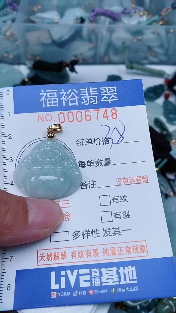 【闪购商品】翡翠颈饰未镶嵌...0006748