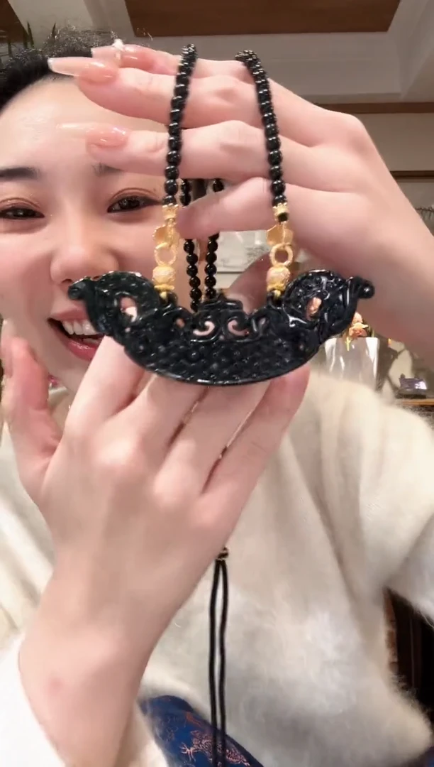 【闪购商品】翡翠颈饰未镶嵌国风